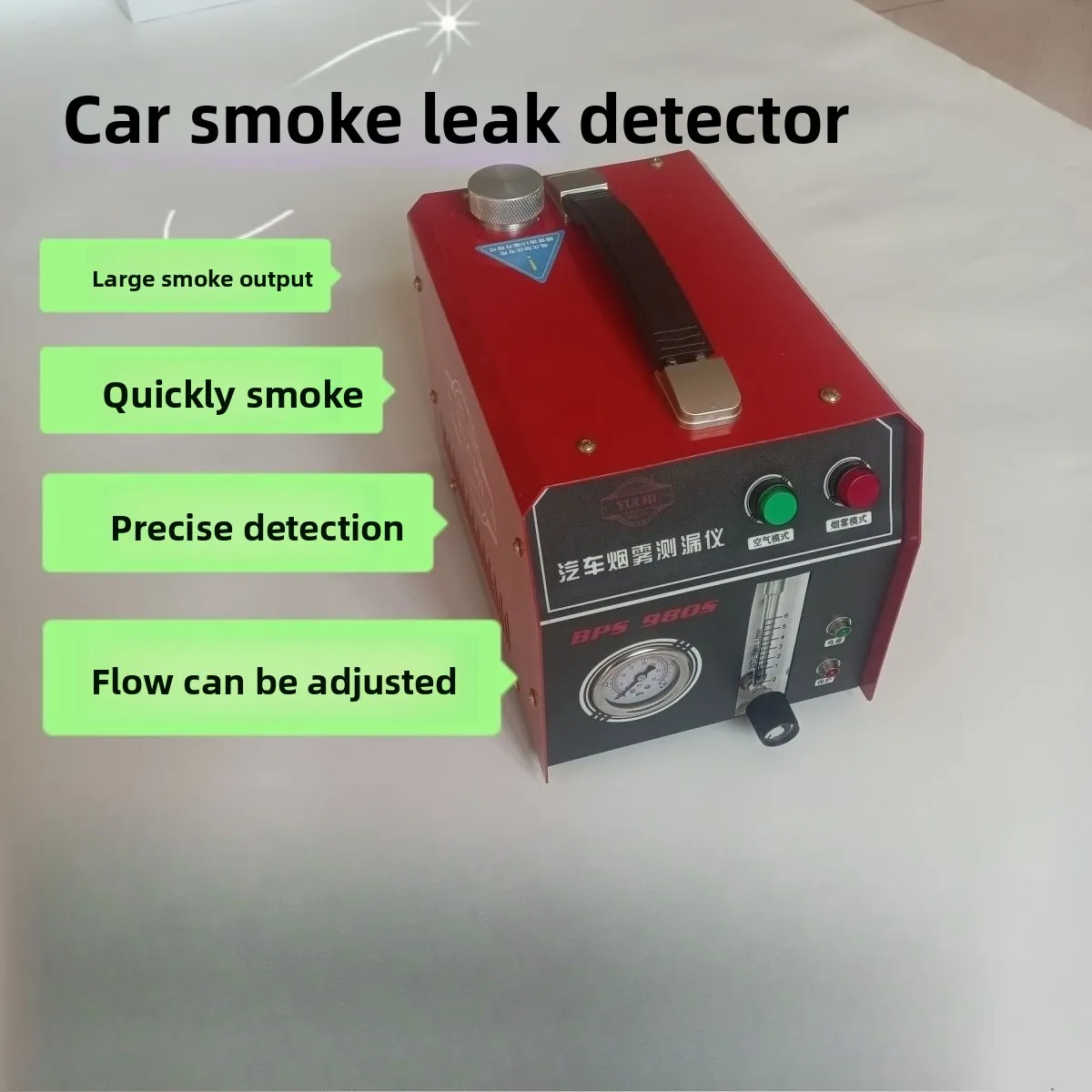 Detector de fugas para automóvil, máquina de humo con airbag - imagen 2