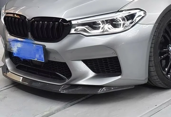 Labio divisor parachoques delantero fibra de carbono GTS BMW M5 F90 - imagen 5