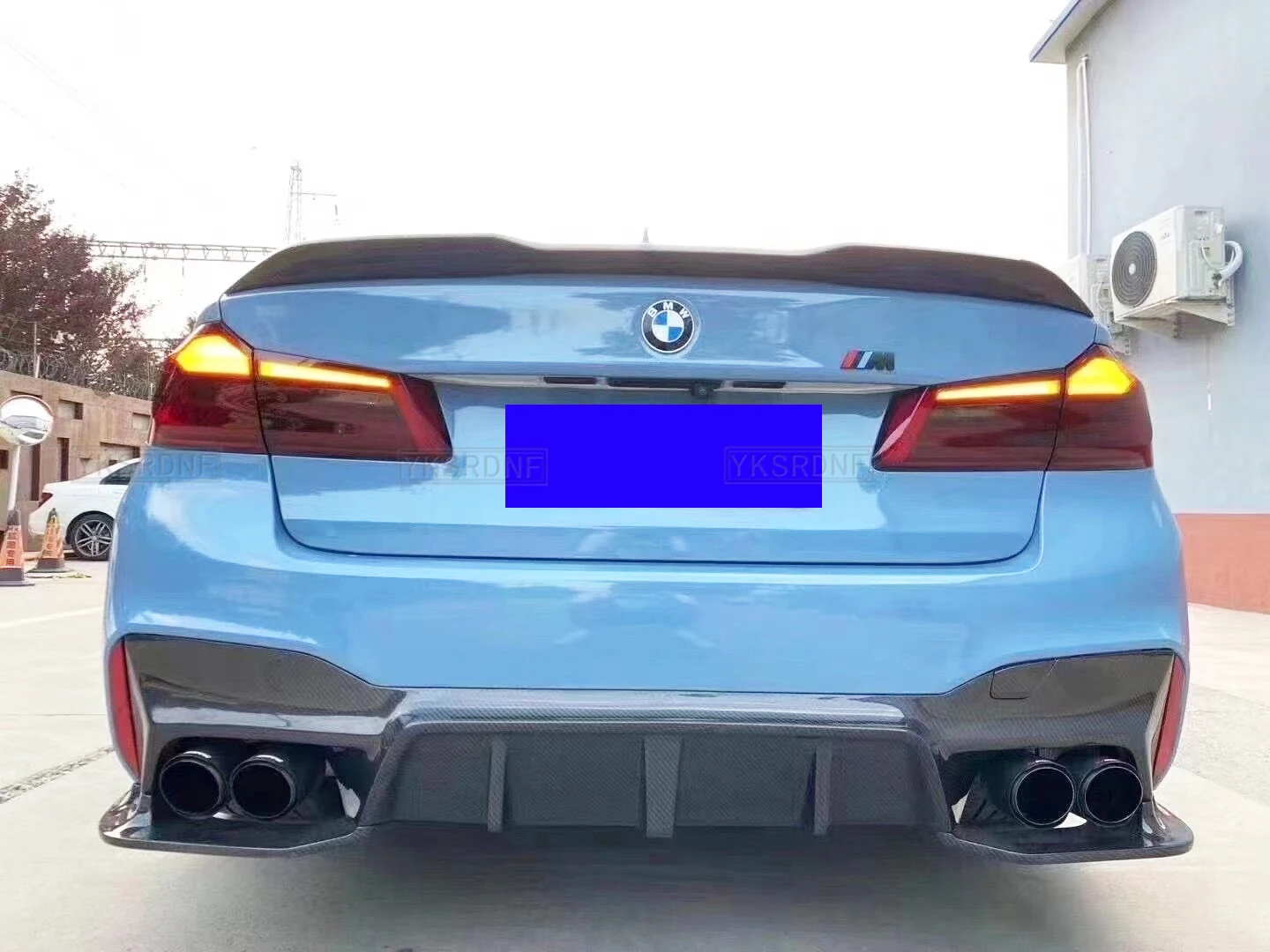 Alerón trasero fibra carbono BMW Serie 5 G30 2018-2020 - imagen 5