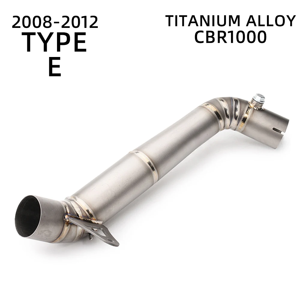 Tubo escape medio acero inoxidable para Honda CBR1000RR 2004-2012 - imagen 3