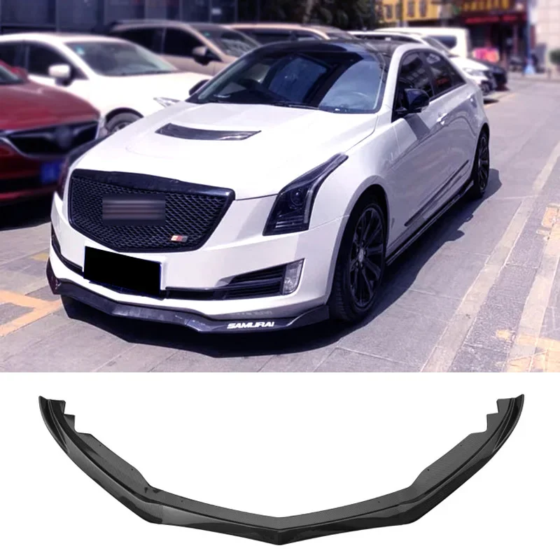 Kit aerodinámico Cadillac ATS 2015-2016 alerón carbono y labio divisor