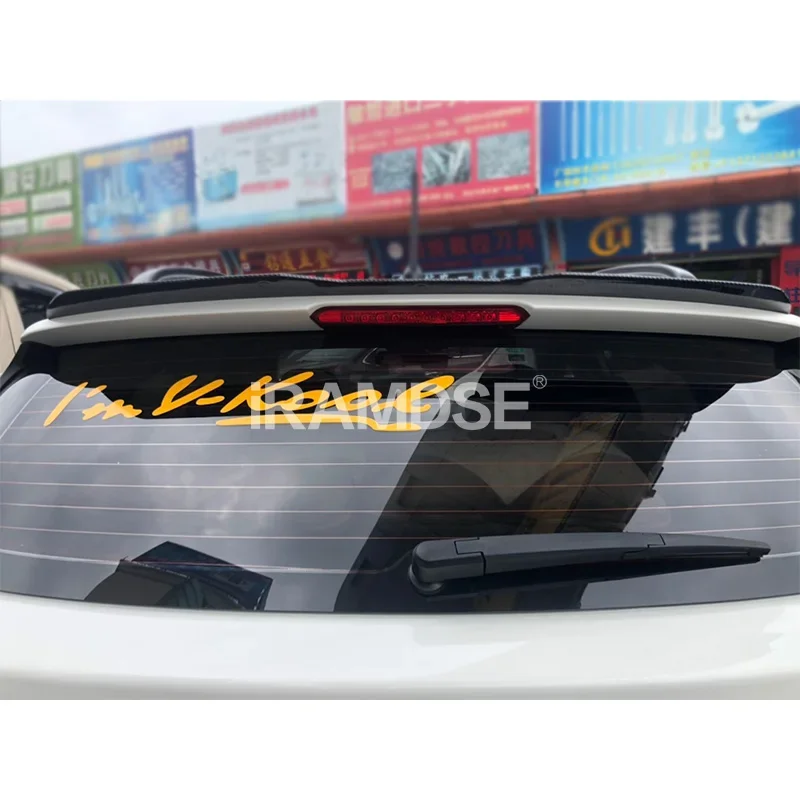 Alerón trasero KIA KX Cross fibra de carbono DGS 2017-2019 - imagen 3