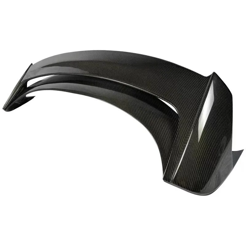 Alerón trasero fibra carbono Mazda 3 Hatchback vista lateral