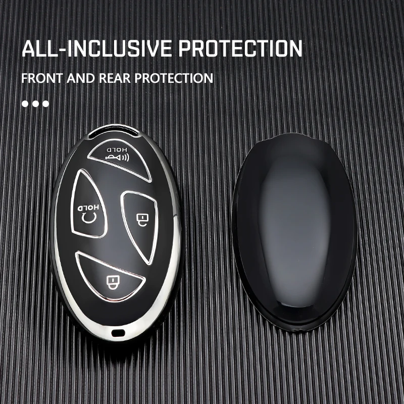 Funda TPU 5-7 botones llave Hyundai IONIQ 6 Kona - Carcasa protectora - imagen 2