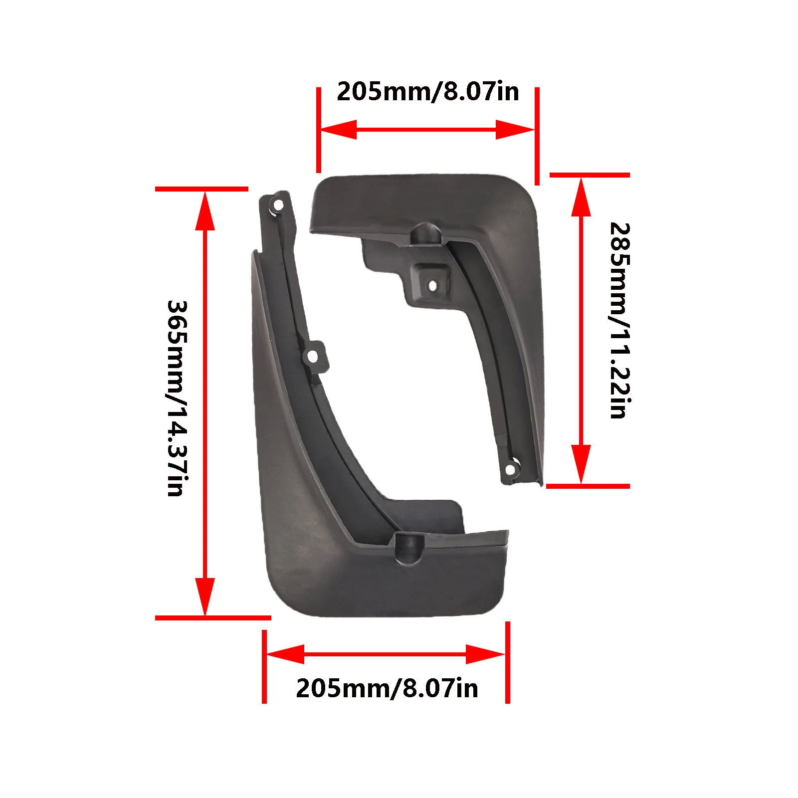 4X guardabarros para Geely Xingyue L Monjaro 2021 - 2024 protector contra salpicaduras guardabarros cubierta protectora delantera trasera 2022 2023 - imagen 3