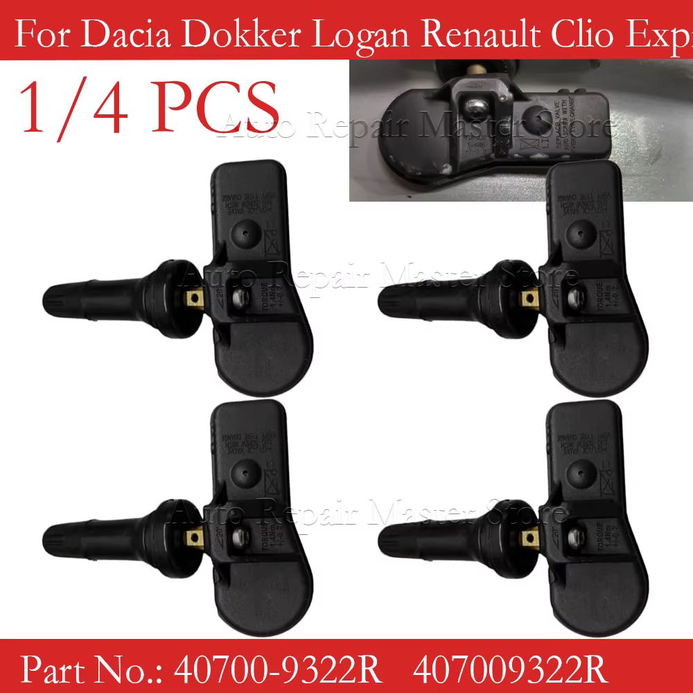 Sensor TPMS Dacia 433 MHz – Duster y Sandero II 2010-2017