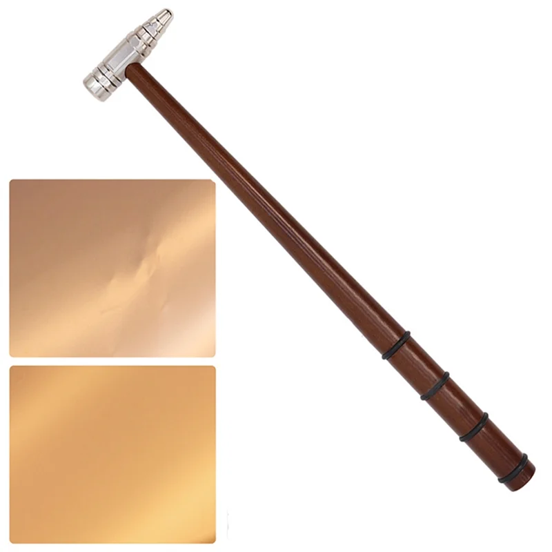 Herramienta de reparación de chapa de coche, martillo moldeador, martillo nivelador, herramienta de reparación de golpes sin costuras para reparación de automóviles de chapa de Metal - imagen 5