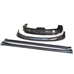 Kit Labios Fibra Carbono Seca Delantero Trasero – Tesla Model X