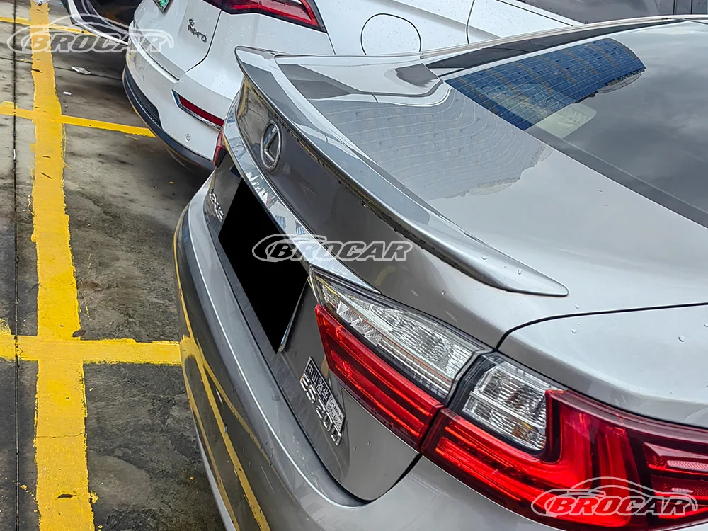 Para 2013-2017 Lexus ES ES200 250 300H 350 GEN 6 fábrica de alta calidad ABS plástico negro brillante alerón maletero alerón - imagen 3