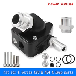 Carcasa de termostato con cuello giratorio V2 para Honda K20/K24