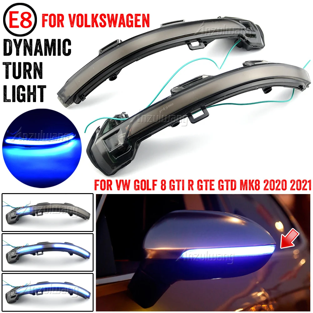 Intermitente LED señal de giro – VW Golf 8 MK8 GTI R GTE GTD 2020-2021 - imagen 5