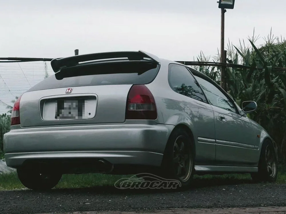 Alerón trasero de ABS para Honda Civic EK9 Hatchback (1996-2000) - imagen 2