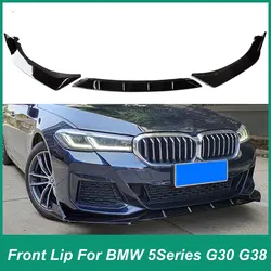 Difusor parachoques delantero para BMW G30 LCI M Sport ABS negro