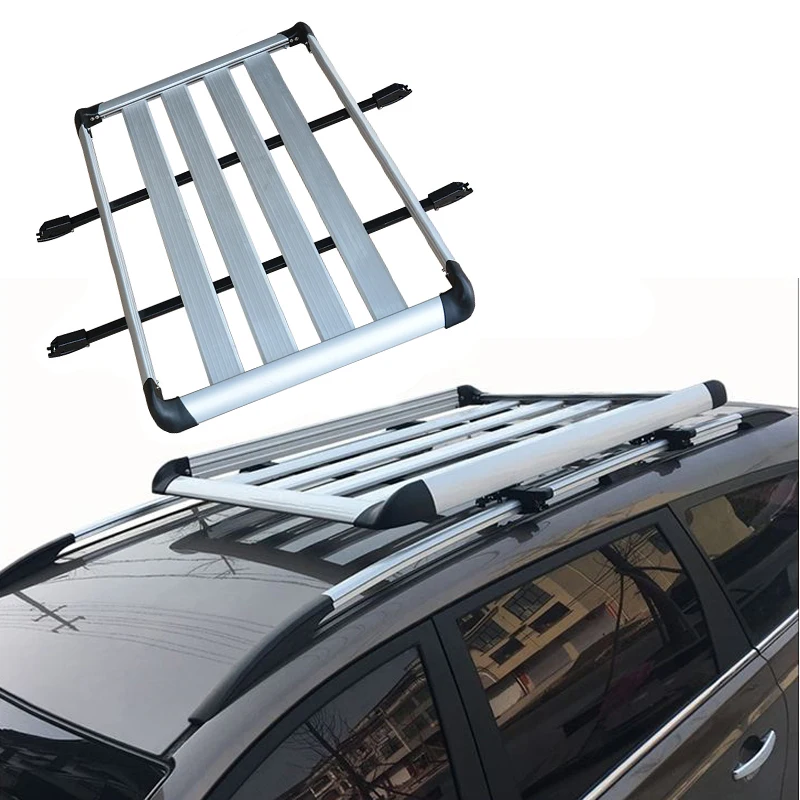 Barra de techo universal para SUV con cesta de carga - imagen 2