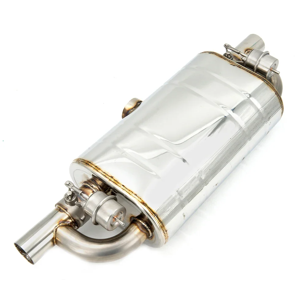 Silenciador escape tipo T tubular 2-3" universal - imagen 2