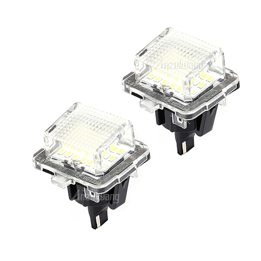 Luz matrícula LED Canbus blanco sin error Mercedes W221 Clase S