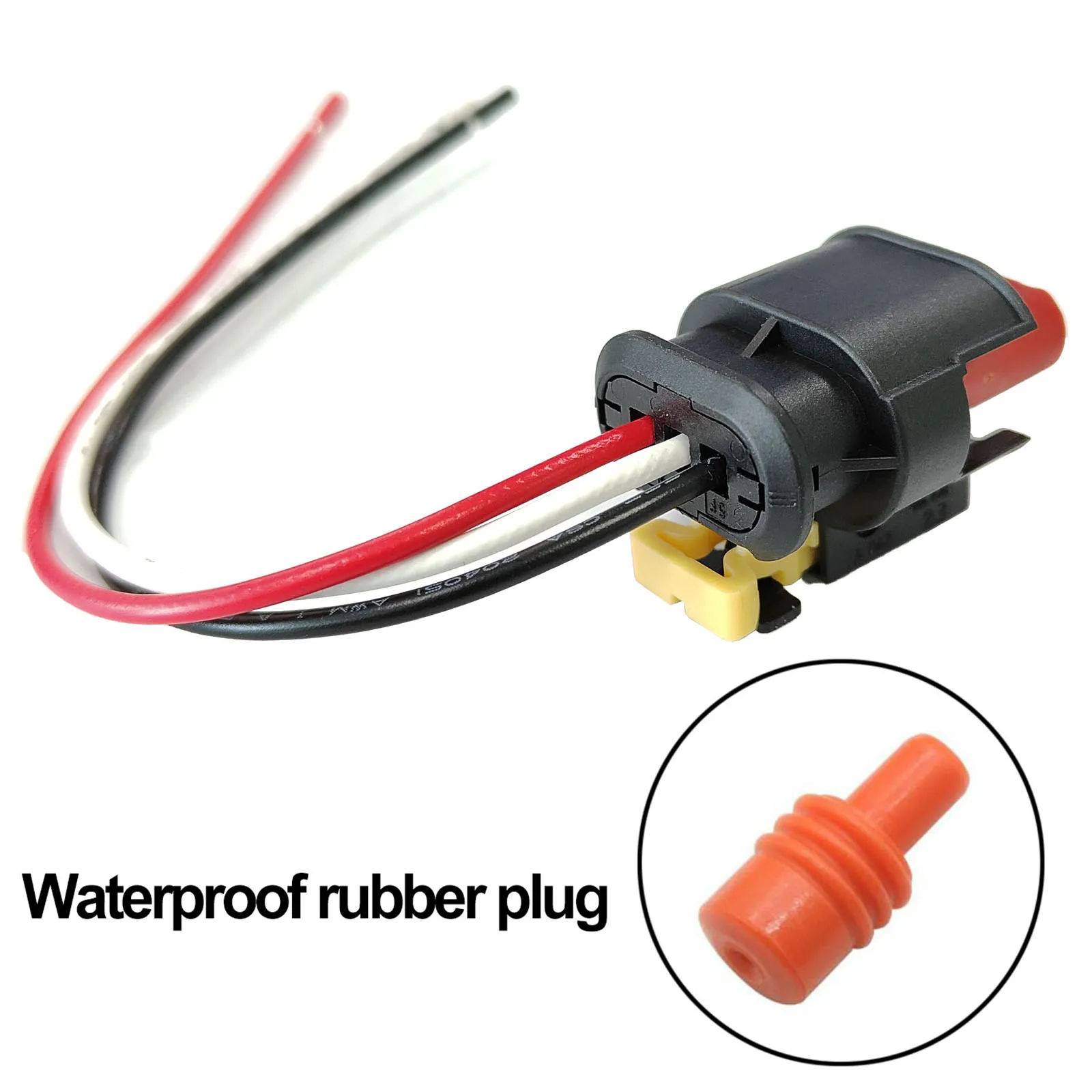 2 uds bobina de encendido arnés de cableado conector de Cable enchufe de 3 pines para Lancia Ypsilon II III 1,2 1,4 0,9 0,1 Delta Musa 71752816 - imagen 5