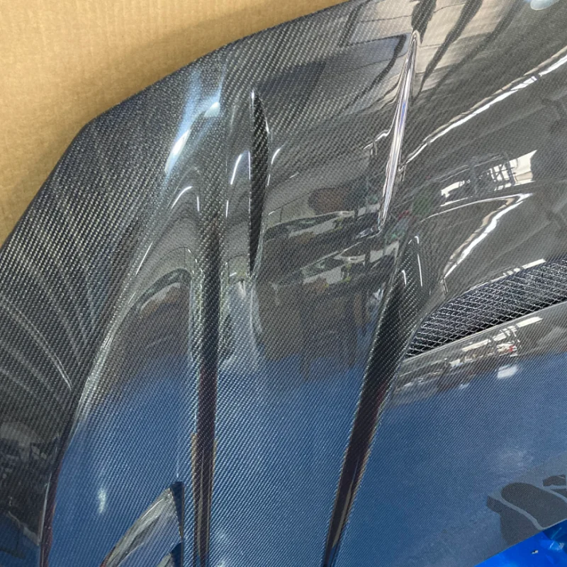Capó fibra de carbono JS Honda Civic FK8 FK7 Tipo R delantero - imagen 4