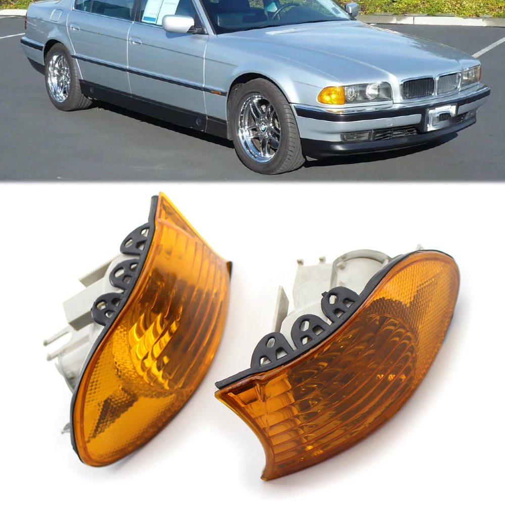 Luz de corner BMW Serie 7 E38 63138379107 ámbar izquierda