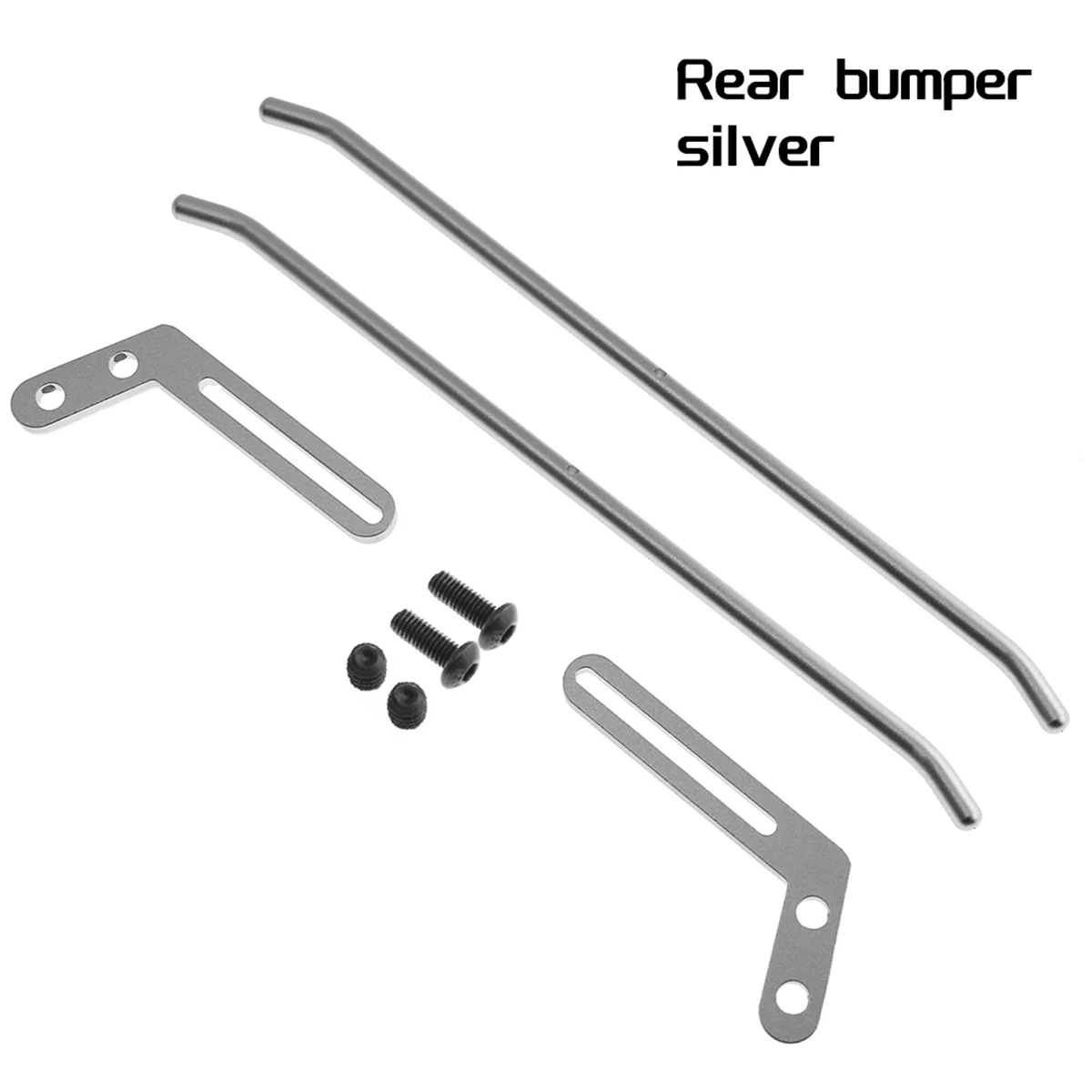 Parachoques delantero metálico para RC Crawler SCX10 TRX4 Axial - imagen 5