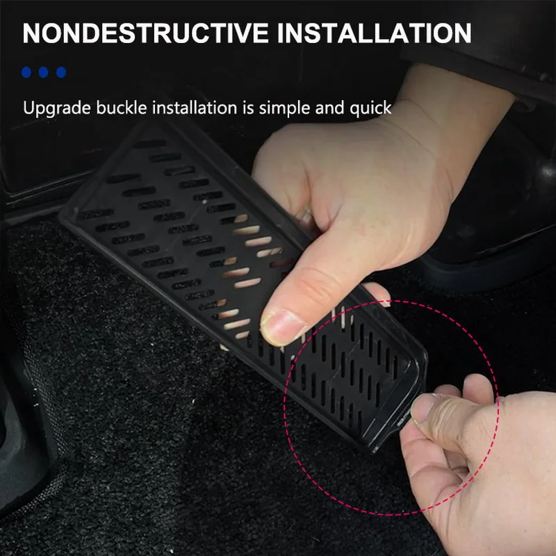 Protector de ventilación bajo el asiento para Tesla Model Y 2024 - imagen 4