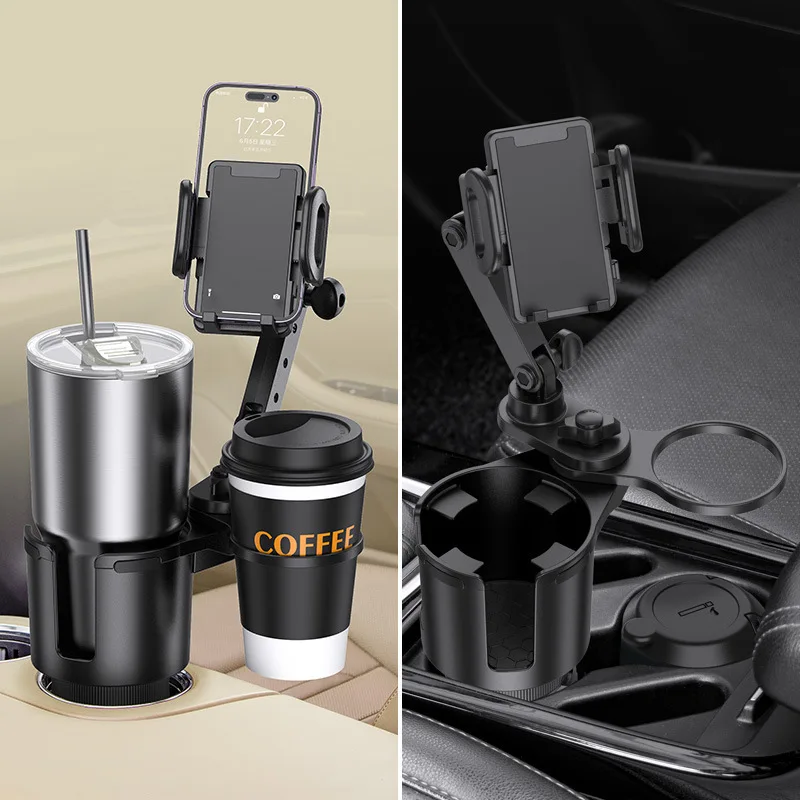 Extensor portavasos coche, soporte multifunción para bebidas - imagen 3
