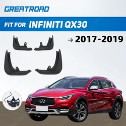 Guardabarros moldeados para Infiniti QX30 2017-2019
