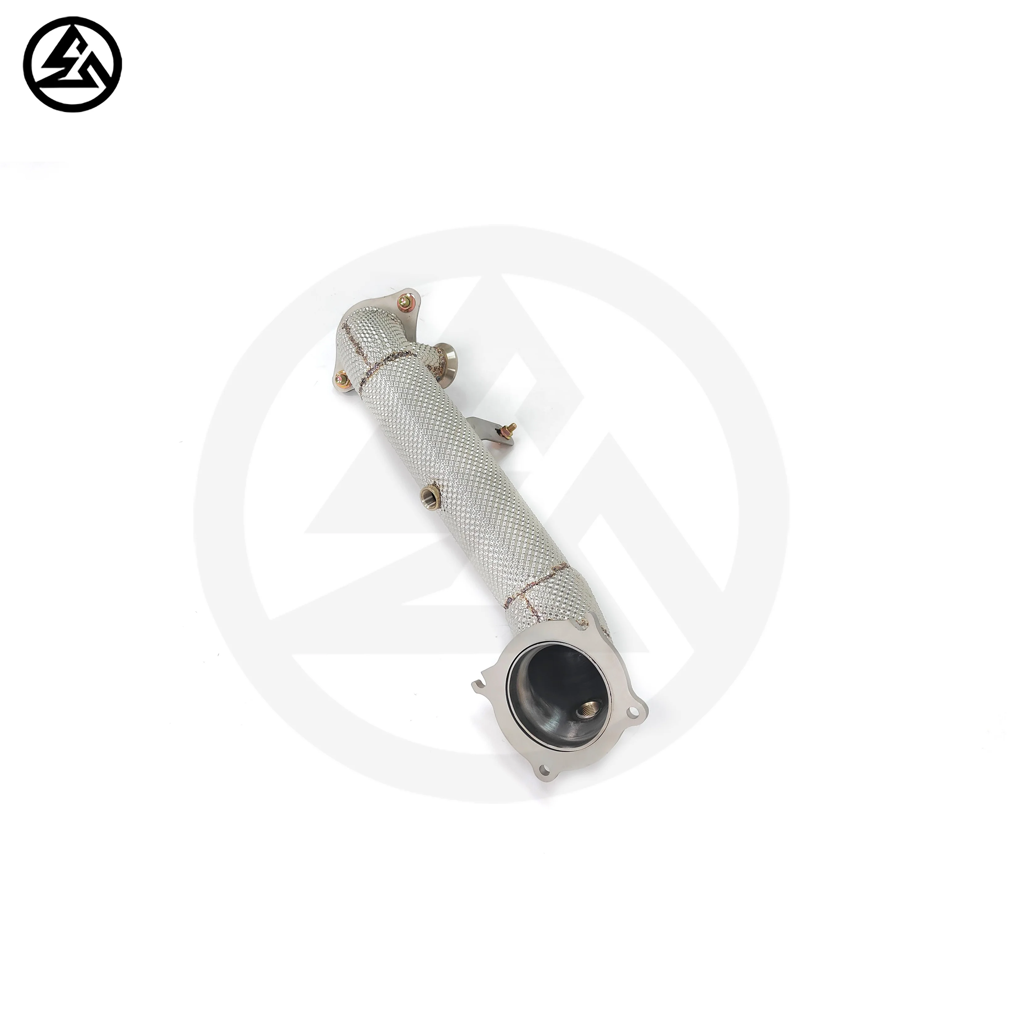 Tubo de bajada alto flujo SS304 Alfa Romeo Giulia Stelvio 2.0 T - imagen 4