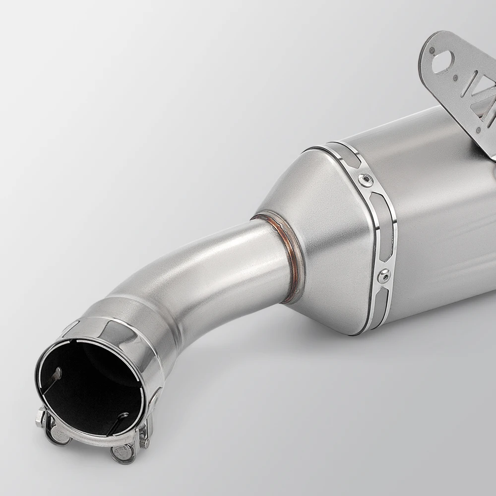 Codo Silon para escape de moto - rendimiento racing ZX-4R/ZX-25R - imagen 4