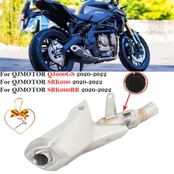 Escape slip-on QJMOTOR para QJ600GS/SRK600 2020-2022