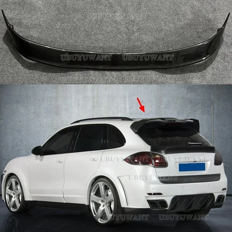 Alerón fibra carbono techo maletero Porsche Cayenne 958 2011-2014 - imagen 2
