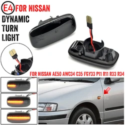 Intermitente lateral LED secuencial para Nissan Stagea, Cima y Primera