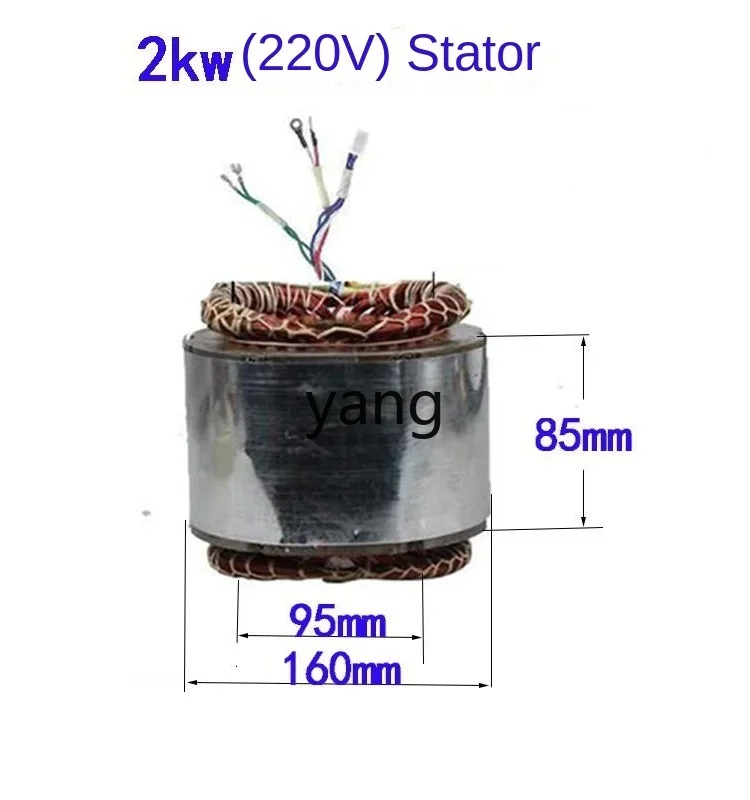 Estator de generador de gasolina con bobina de rotor - imagen 3
