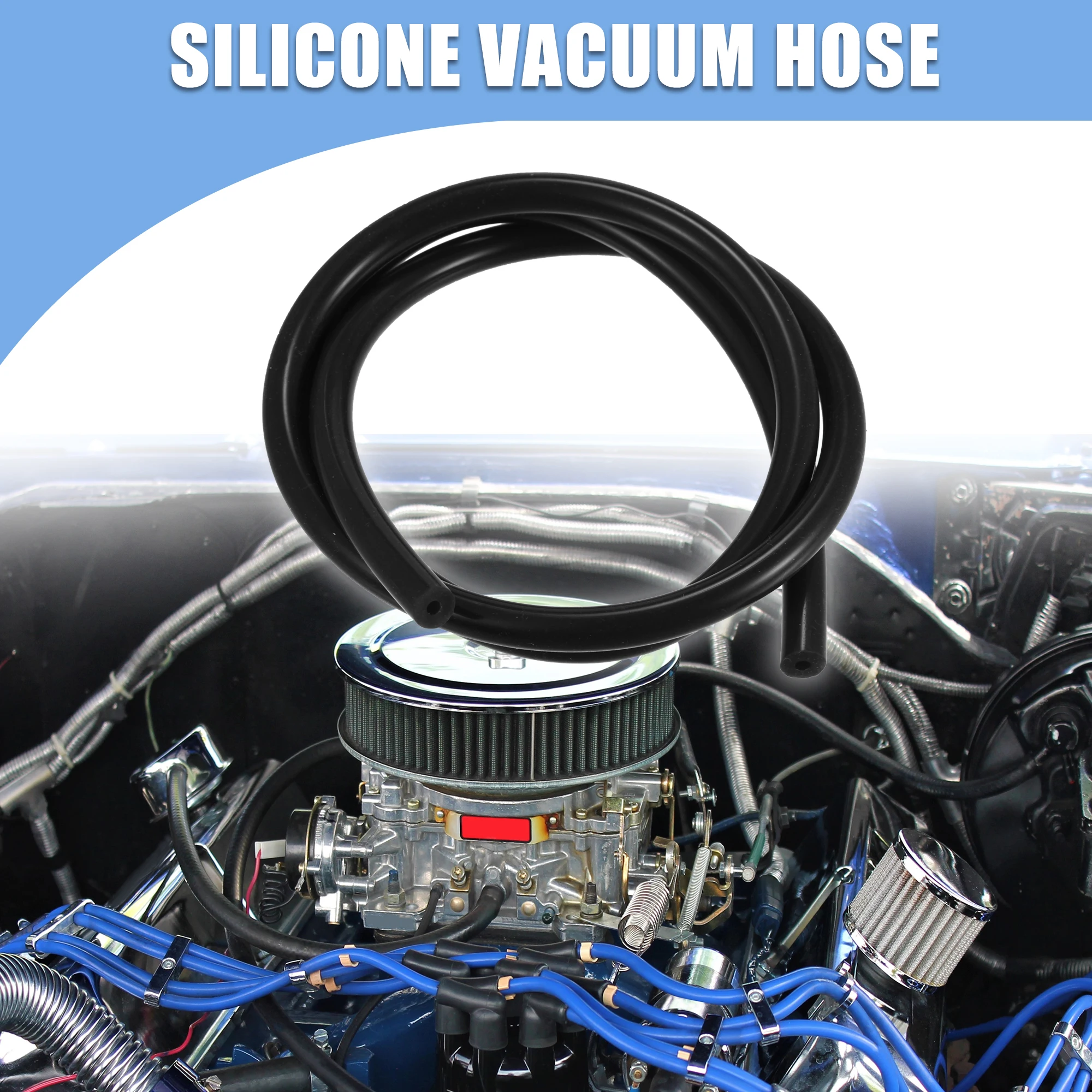 Autohaux Manguera de vacío de silicona universal 3-11 mm - imagen 2