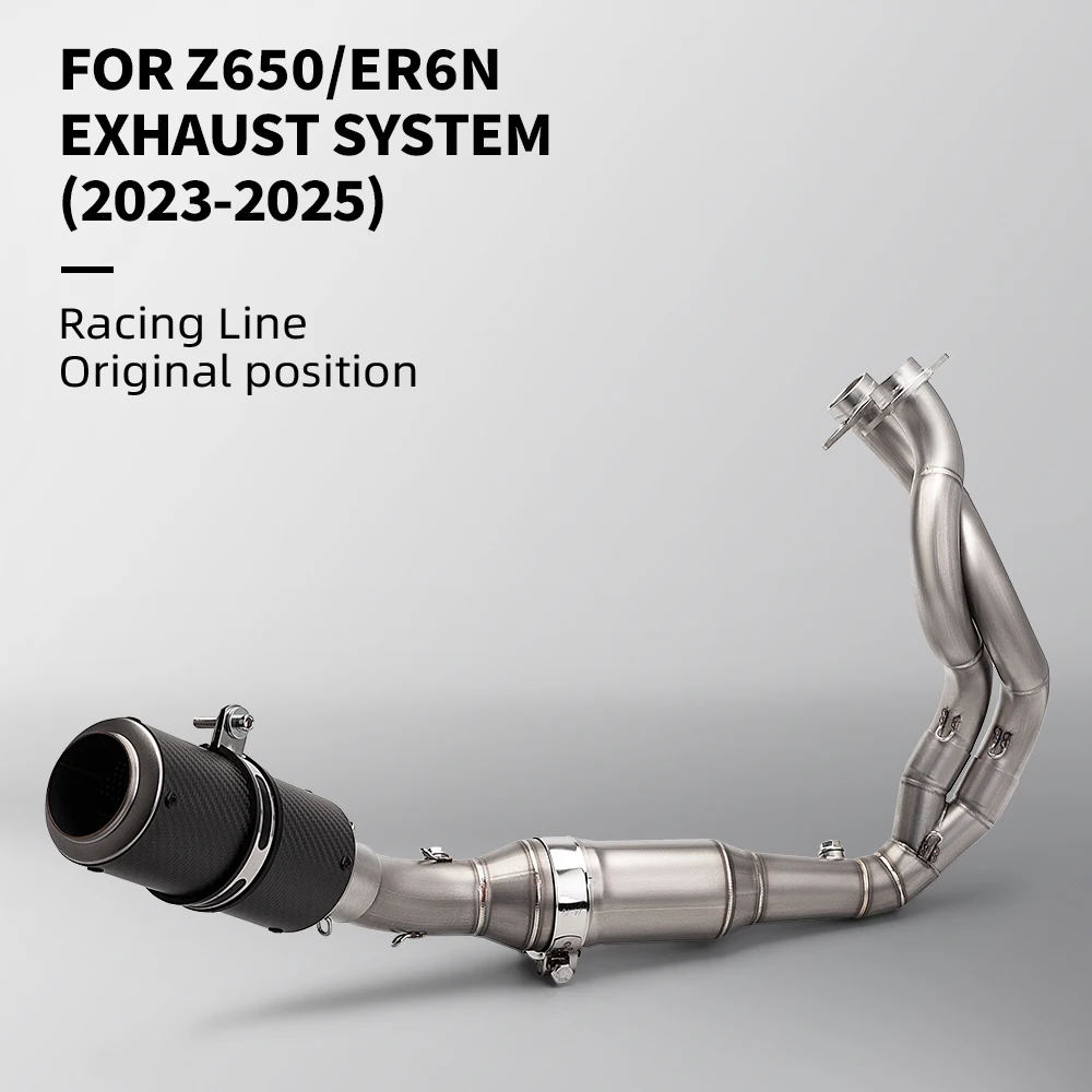 Escape completo con sensor de silenciador – Kawasaki Z650