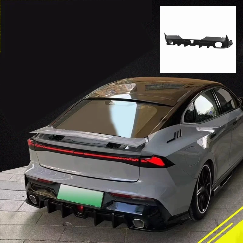 Alerón Trasero Negro Mate para Changan UNI-V 2022-2023 - Lip Spoiler MaiAutoR - imagen 2