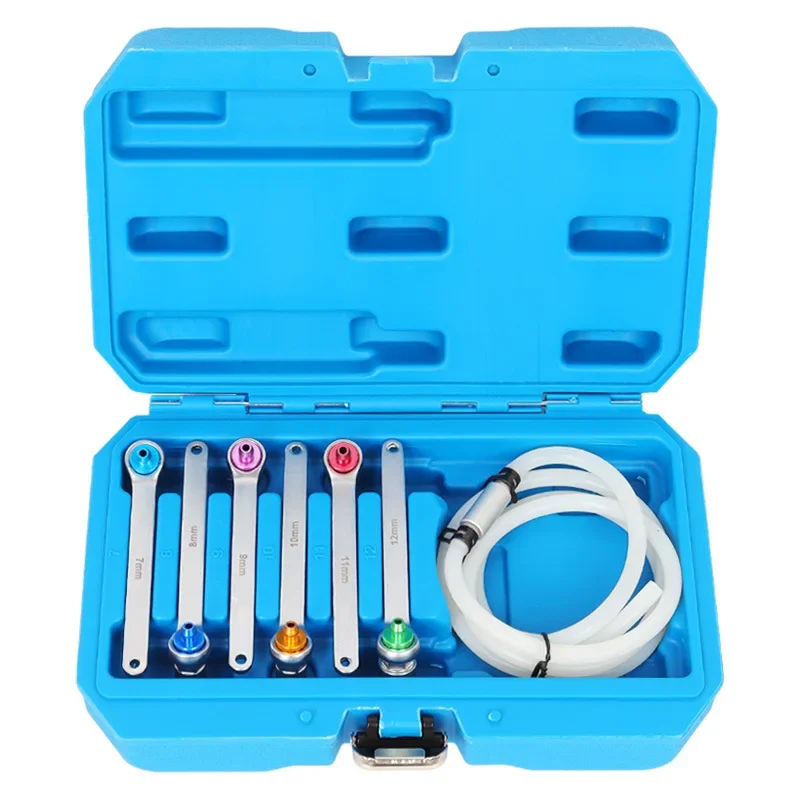 Kit de sangrado de frenos con llave de purgado y manguera de silicona - imagen 5