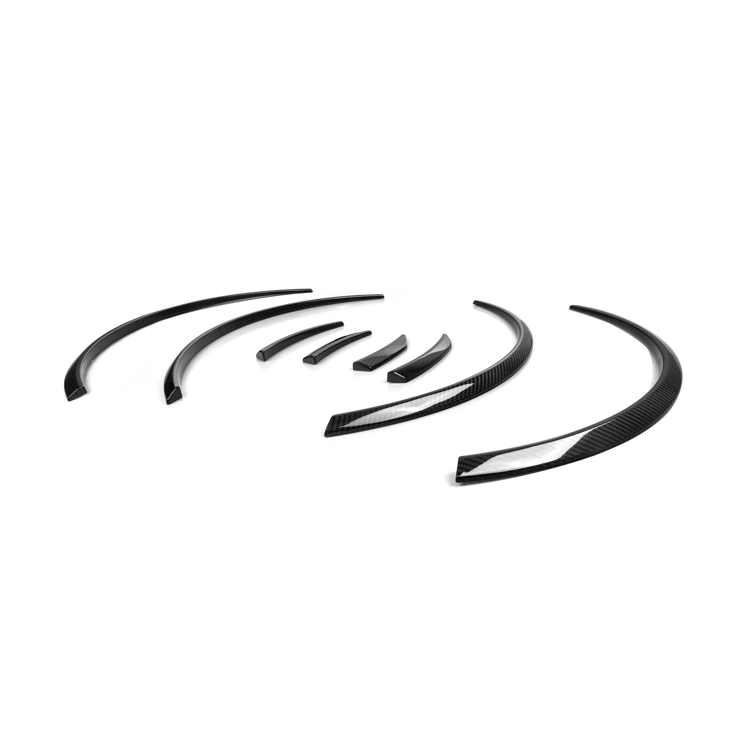 8 PCS Arcos de rueda de repuesto de fibra de carbono seca para G80 M3 Sedan 2021+ Cubierta de arcos de rueda estilo MP - imagen 2