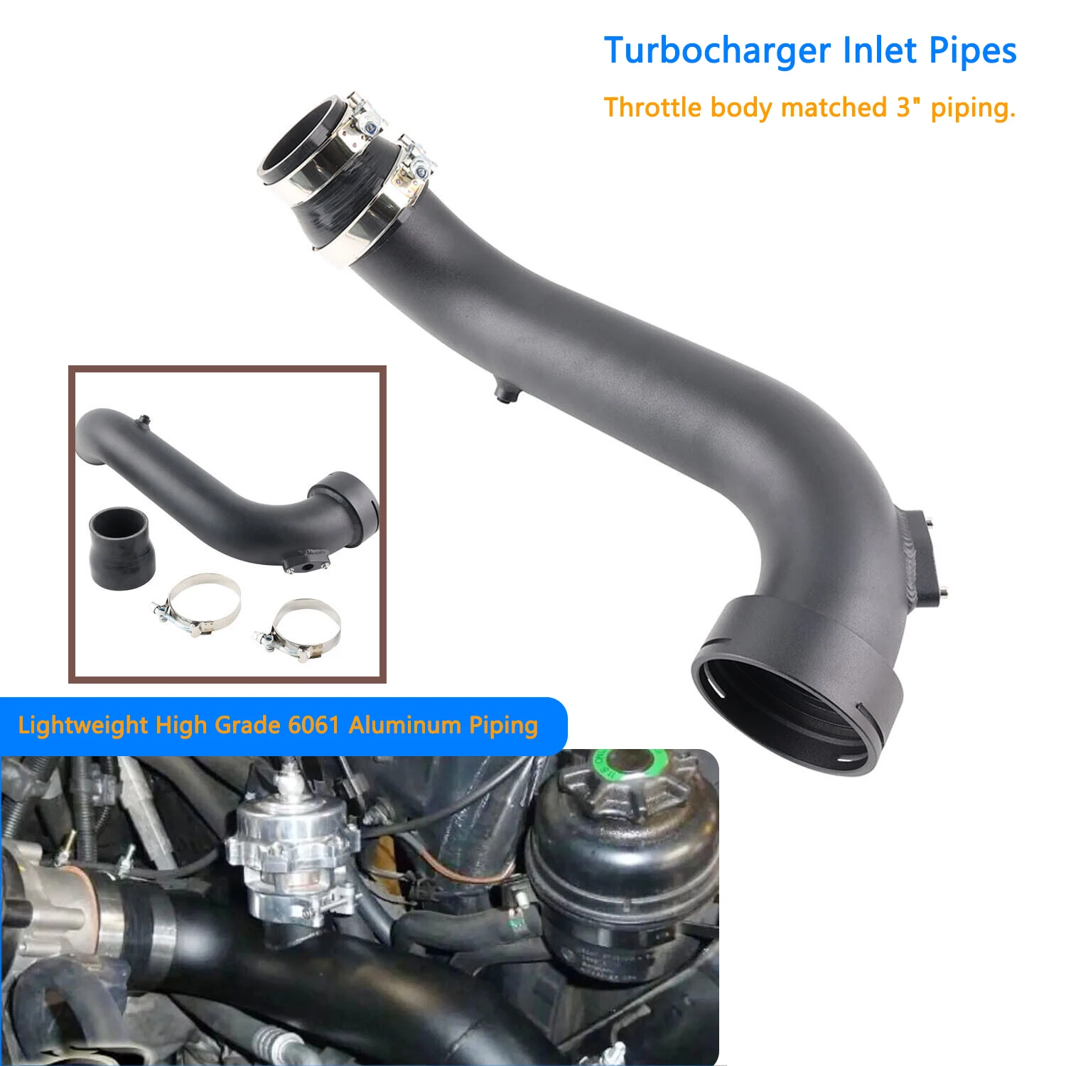 Tubo de admisión TurboCharge para BMW N55 135i y 335i xDrive