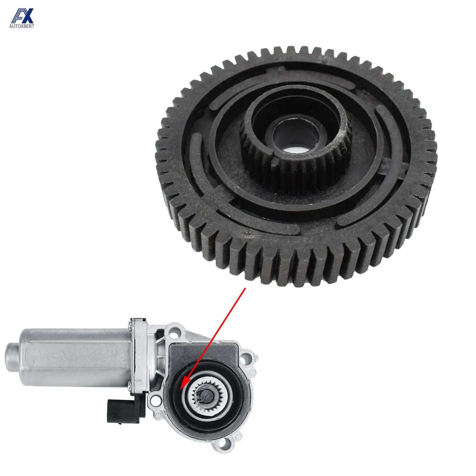BMW actuador caja de transferencia OEM 27107566296 – X3 X5 X6
