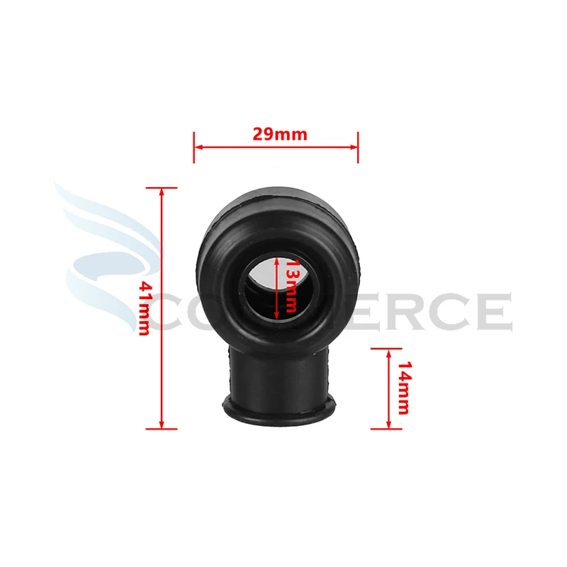 4 Uds tirante de dirección extremo rótula cubiertas de bota de goma antipolvo Linhai 260/300 ATV Polaris Sportsman 500 700 Magnum 500 1998-2012 - imagen 3