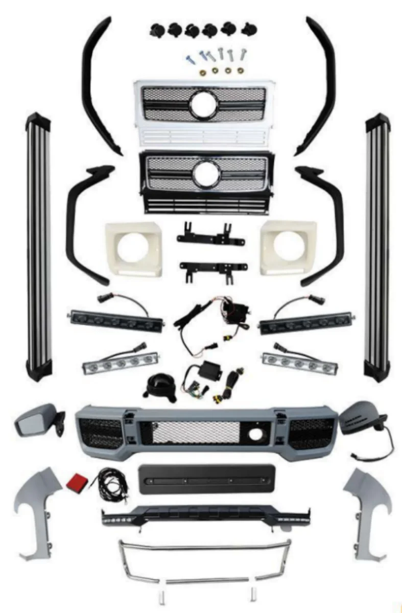 Kit completo de carrocería Mercedes Clase G frontal