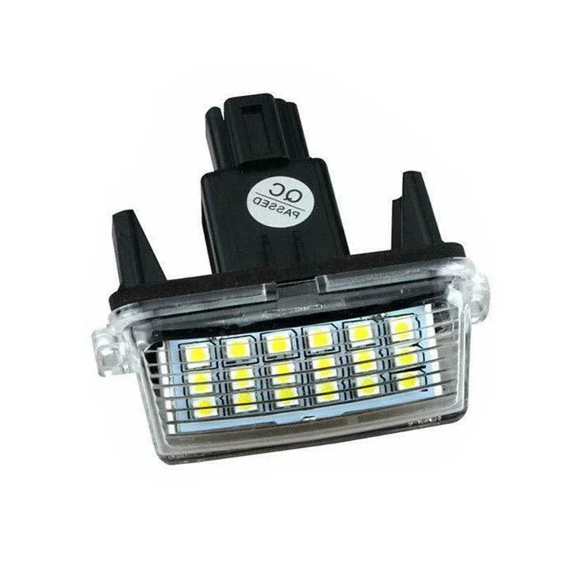 2 uds 18 LED número de coche luz de matrícula lámpara blanca para Toyota Yaris Vitz Camry híbrido Corolla Avensis SAI Noah Prius C Verso - imagen 4