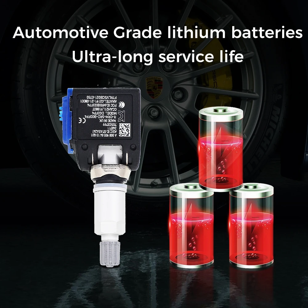 A 0009058413 Sensor de presión de neumáticos TPMS para mercedes-benz Clase C W206 Clase E C236 EQE V295 X294 EQS V297 X296 GLC X254 C254 W223 - imagen 3