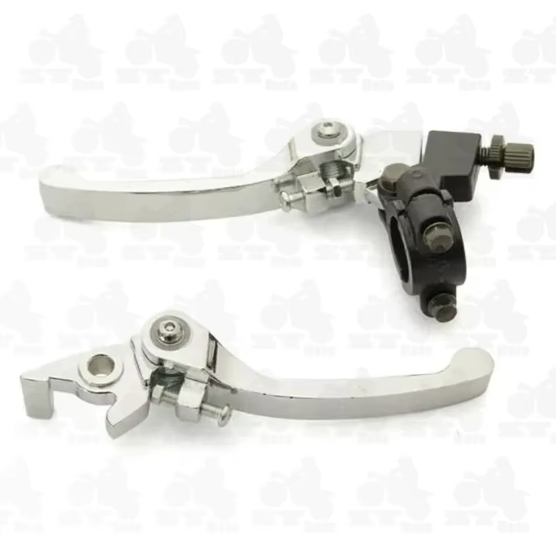 Maneta plegable de freno y embrague de aluminio para pit bike 22 mm - imagen 3