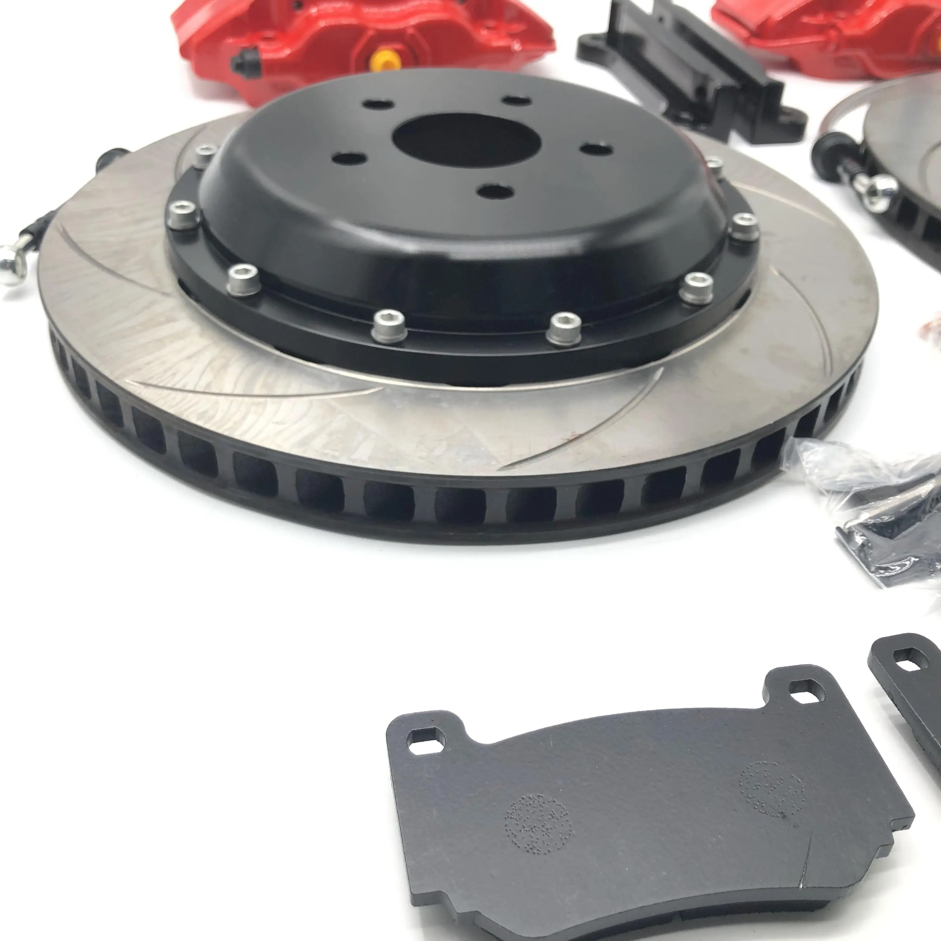 Kit frenos 4 pistones 300x24mm – Honda Civic EG (delantero+trasero) rod16 pulg - imagen 4