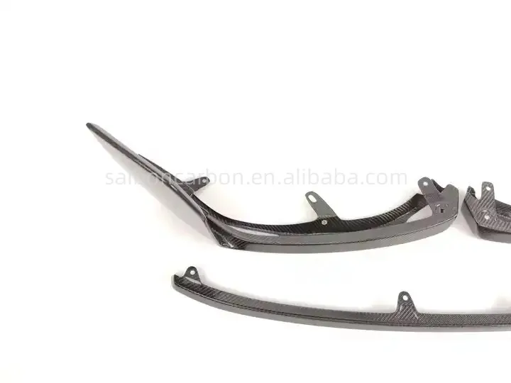Labio delantero fibra de carbono estilo M Performance para BMW M2 G87 - imagen 5