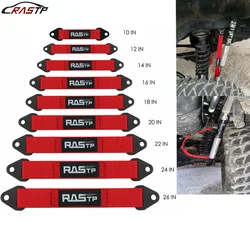 Correas limitadoras de suspensión rojas de 20 pulgadas