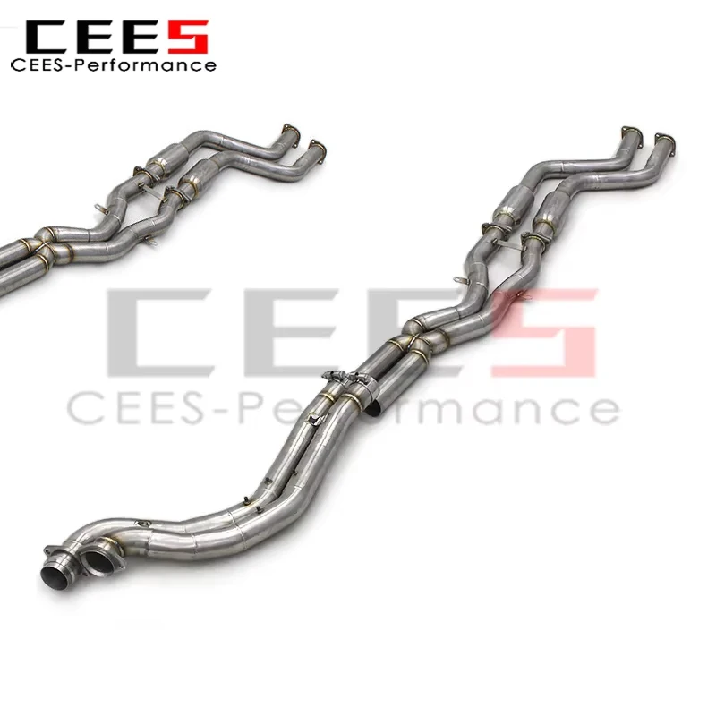 Cees tubo de escape medio BMW M3 E46 2004-2006 acero inox SS304
