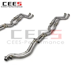 Cees tubo de escape medio BMW M3 E46 2004-2006 acero inox SS304